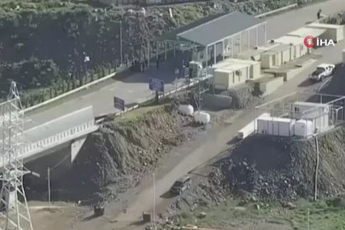 Ermenistan askerlerinin Laçın’da Azerbaycan askerlerine ateş açtığı anlar ortaya çıktı