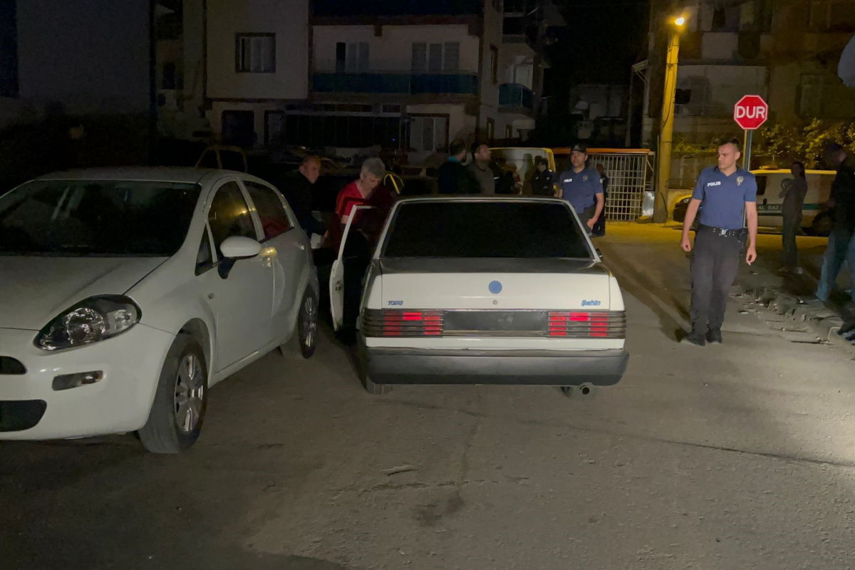 Nefes kesen kovalamacada aracını bırakıp kaçtı