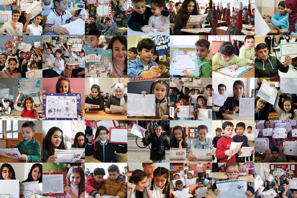 Cumhurbaşkanı Erdoğan karne alan tüm öğrencileri tebrik etti