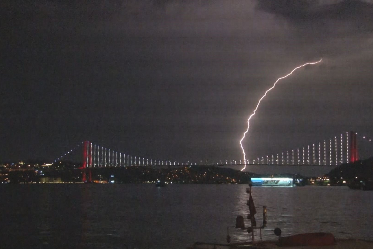 İstanbul'da gök gürültülü sağanak yağış etkili oluyor – Van Haber | Güncel haber | Son Dakika Haberler