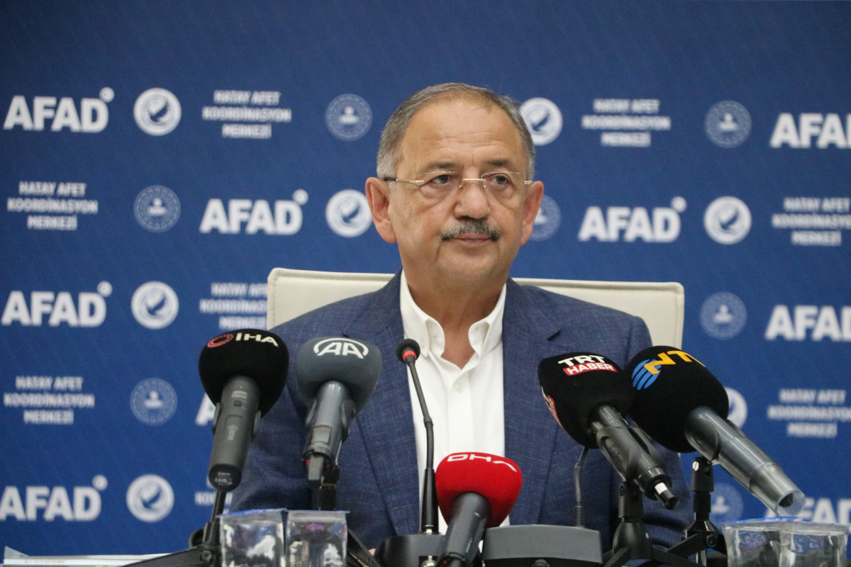 Bakan Özhadeki: ‘Hatay’ı eski haline kavuşturmak bizim görevimiz’