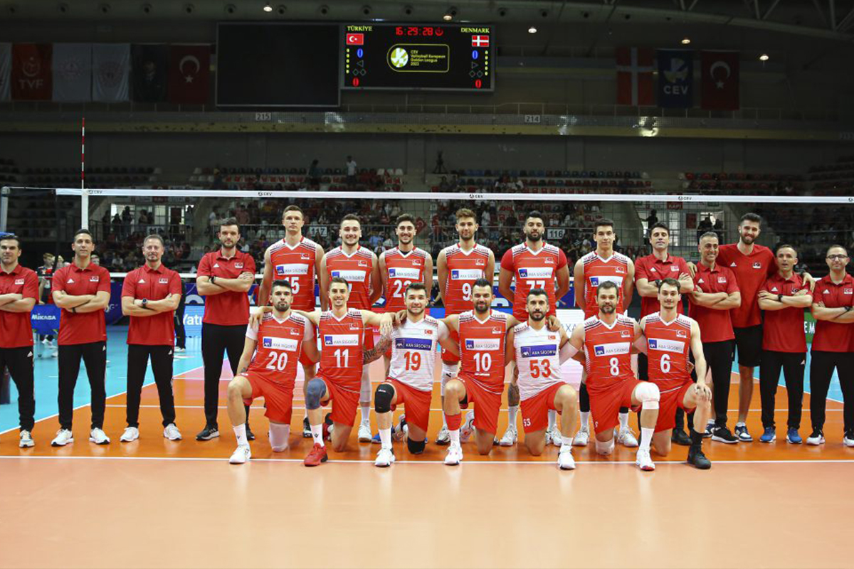 A Milli Erkek Voleybol Takımı’nın yarı finalde rakibi Çekya