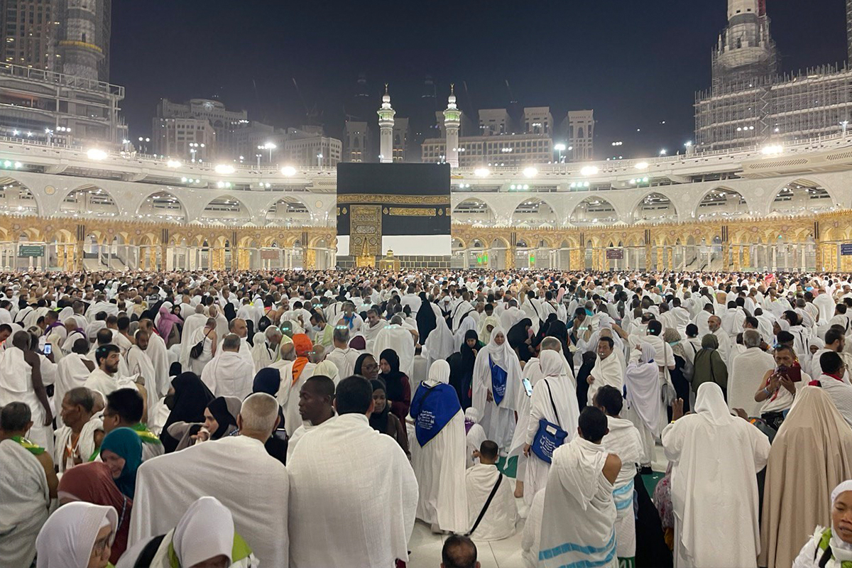 Milyonlarca hacı adayı Kâbe’sine kavuştu
