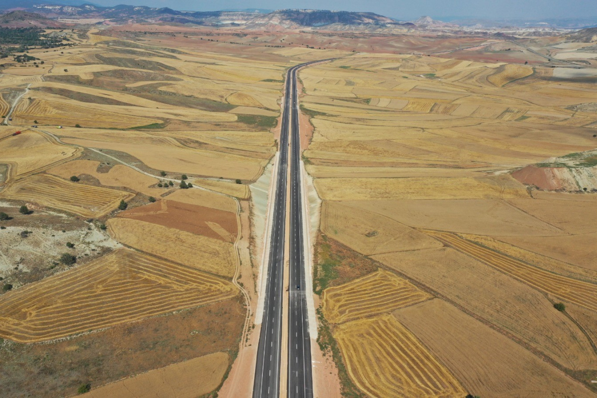 Ankara-Nallıhan bölünmüş kara yolunun bir kısmı trafiğe açıldı