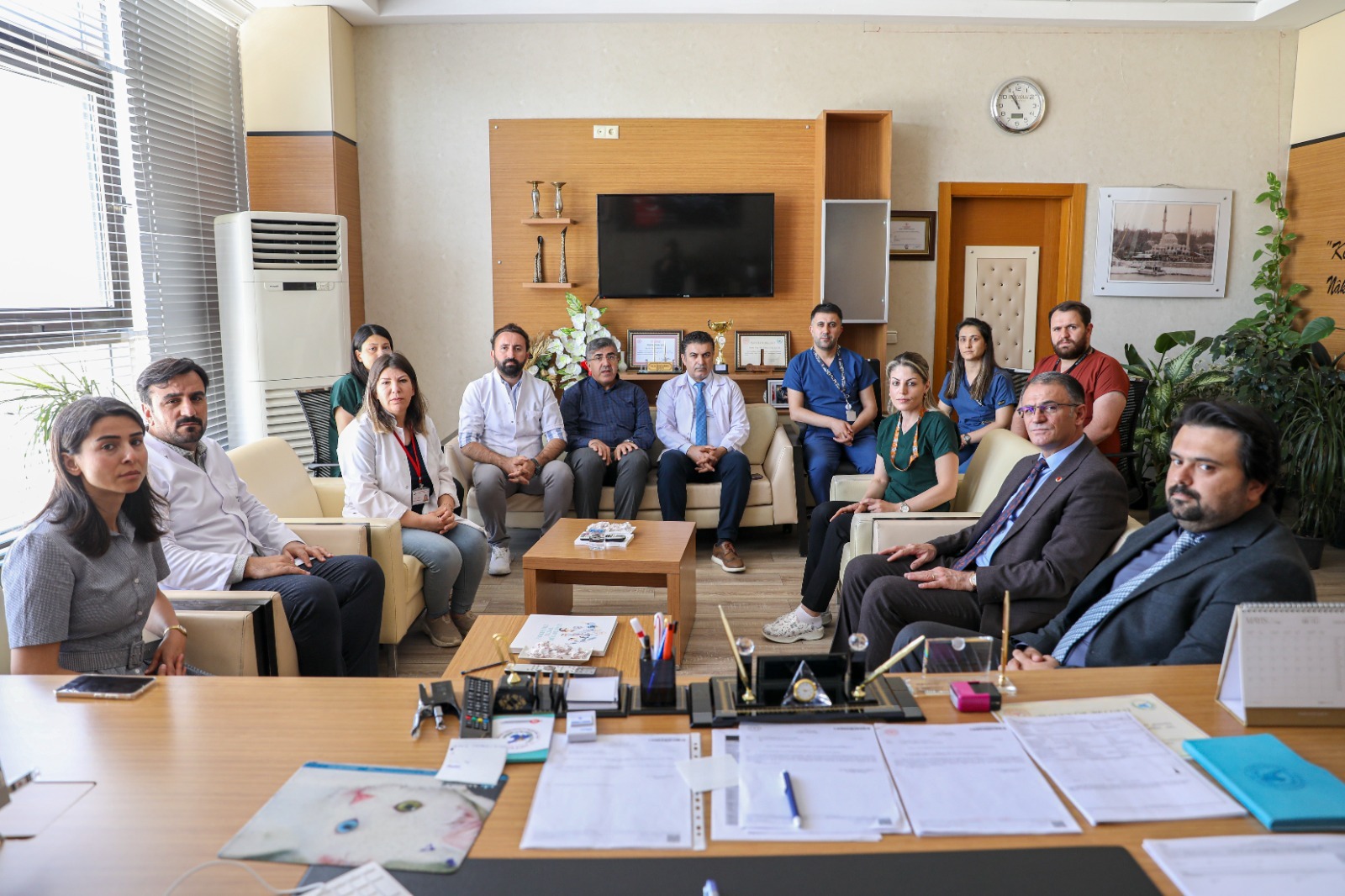 Vali Balcı Van Eğitim ve Araştırma Hastanesini ziyaret etti