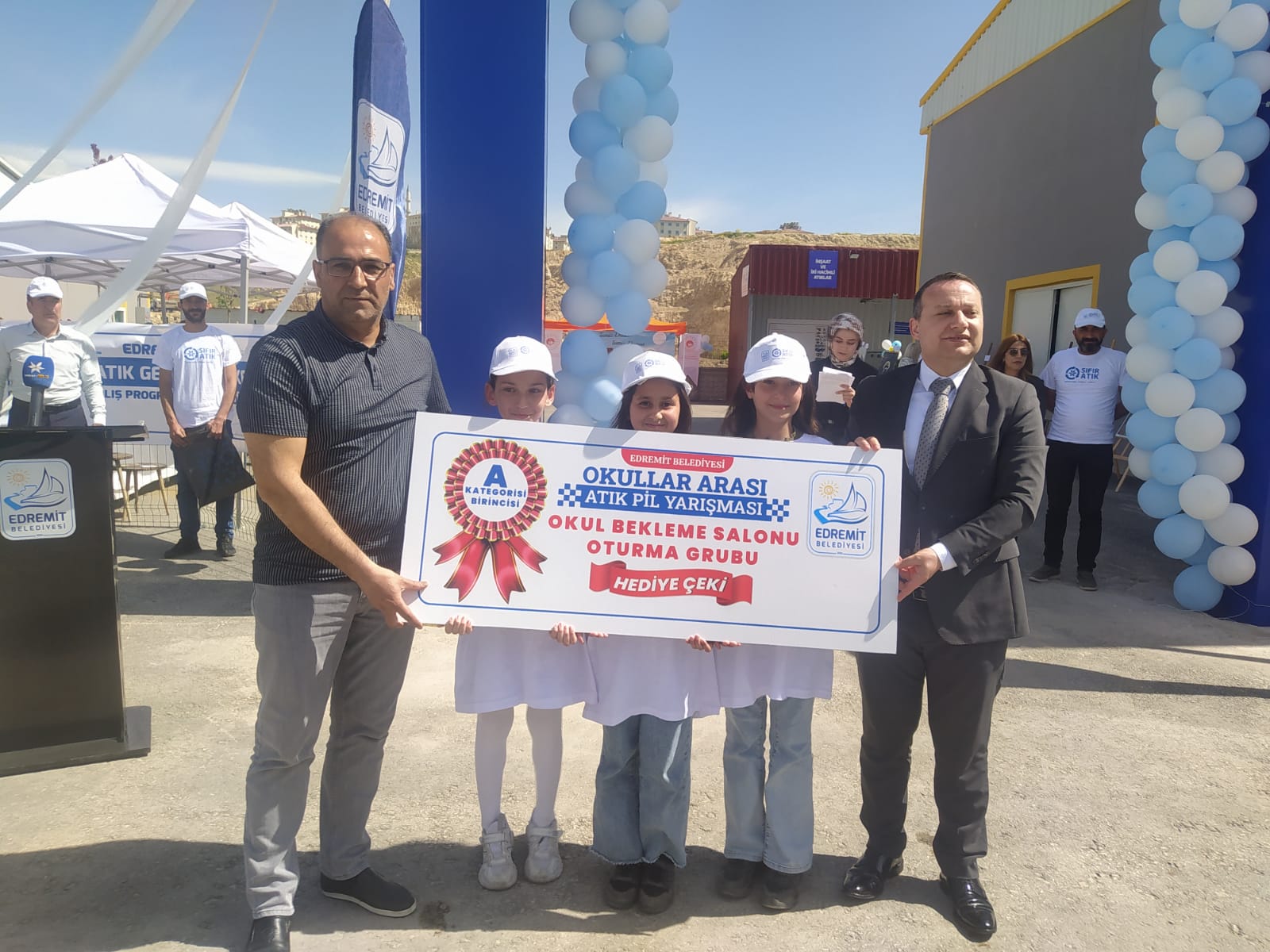 Van’da “Atık getirme Merkezi” törenle açıldı