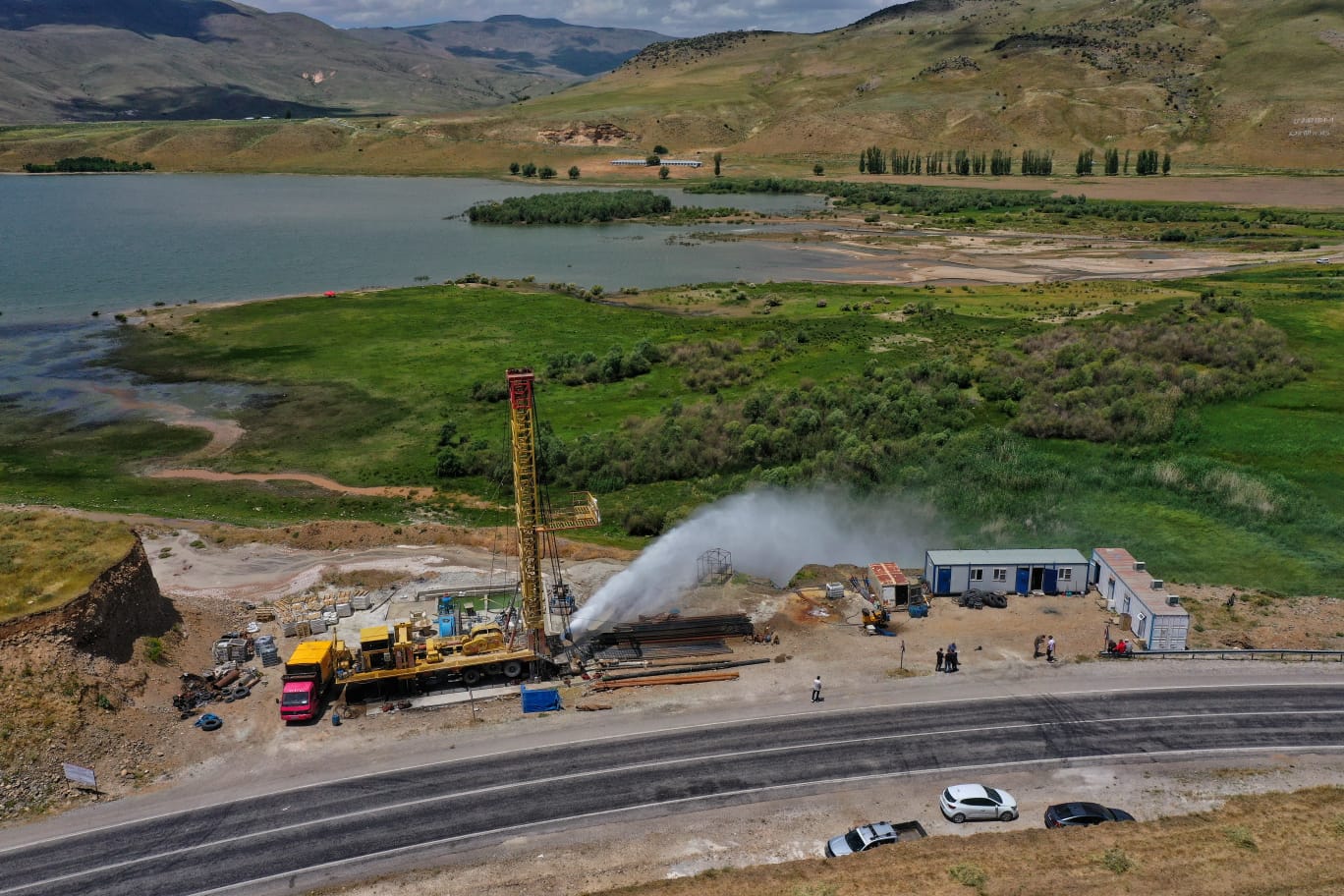 Van’da 750 metrede jeotermal su bulundu