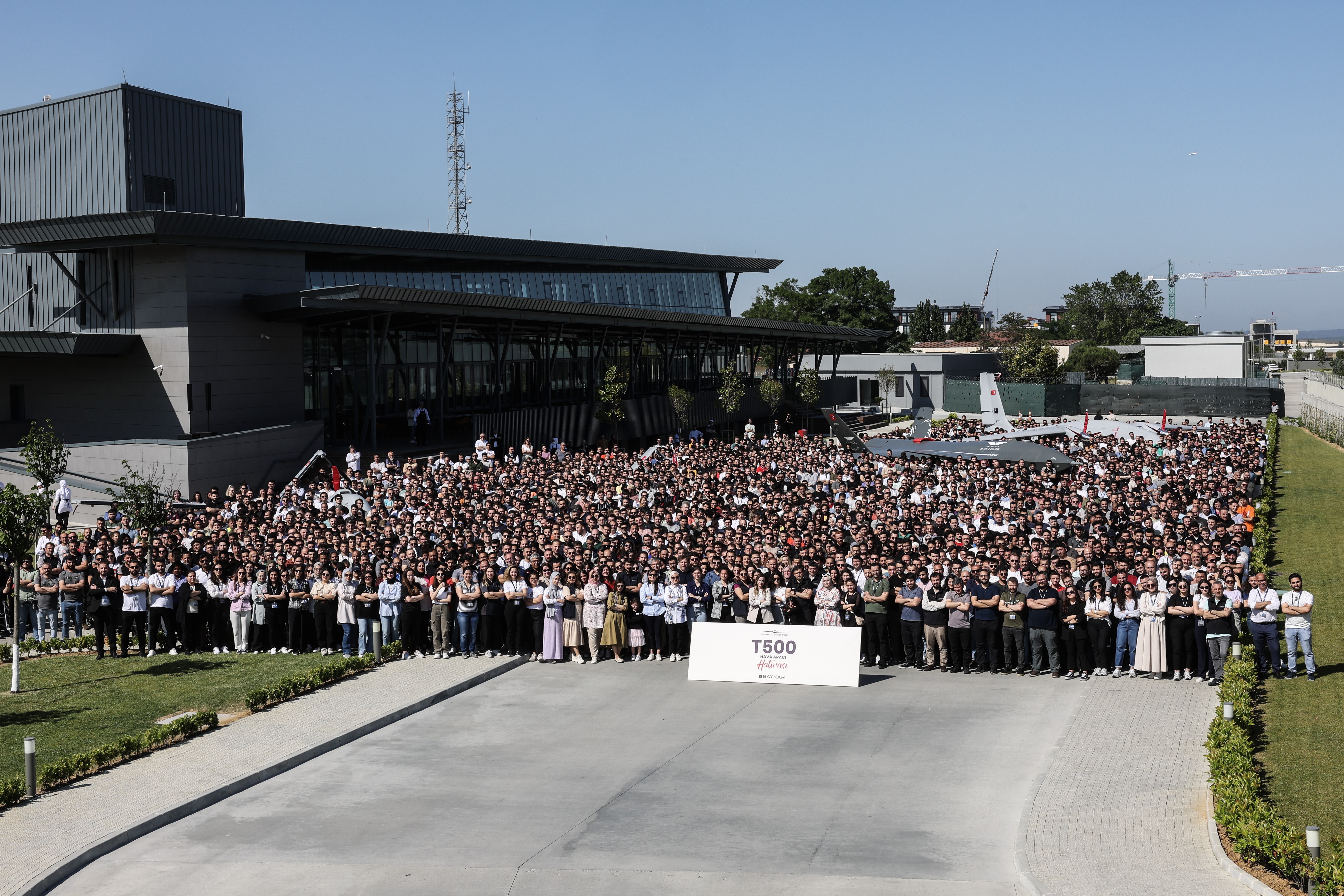 500'üncü Bayraktar TB2 SİHA üretim hattından çıktı