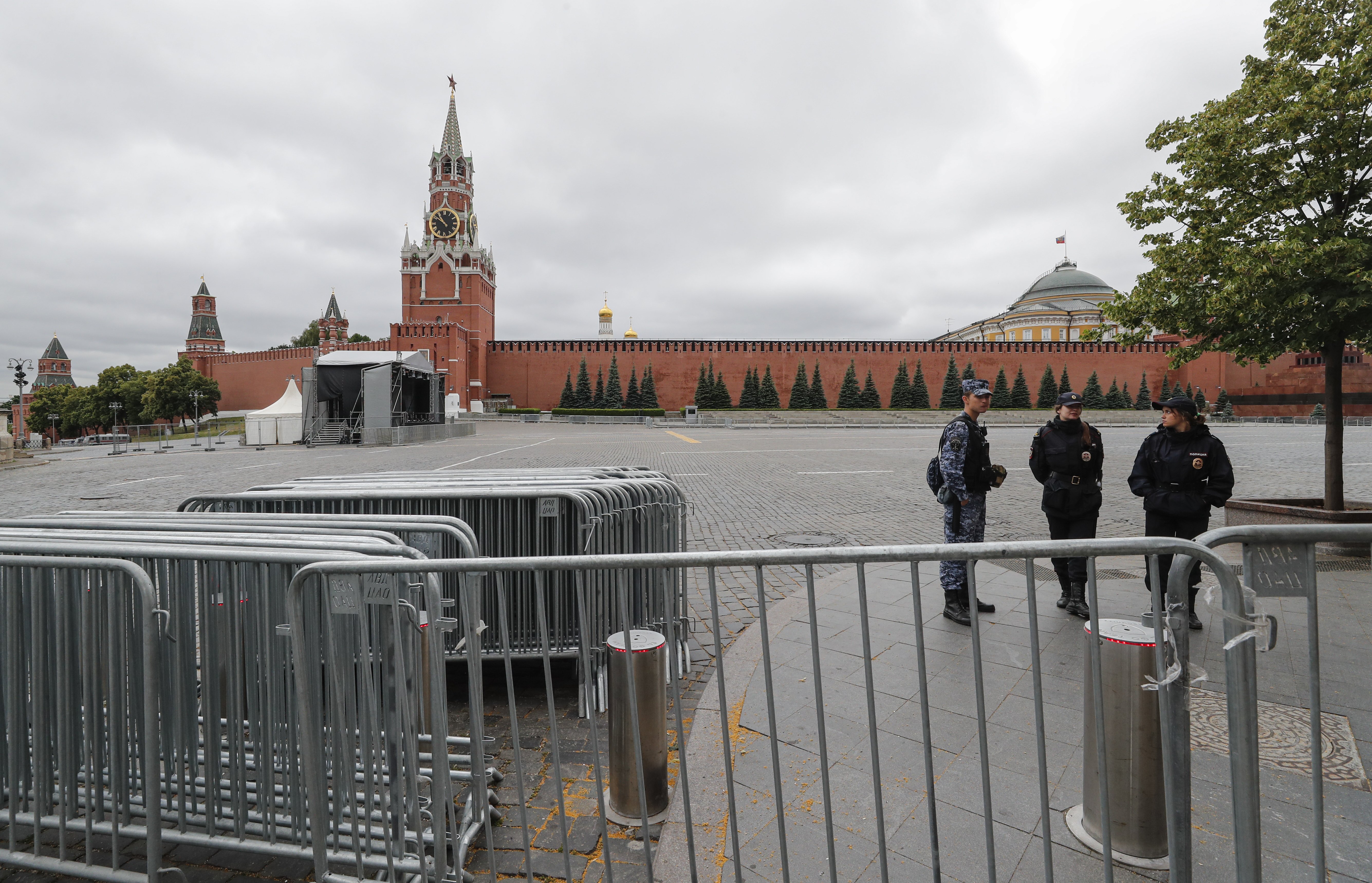 Kremlin çevresinde durum sakin