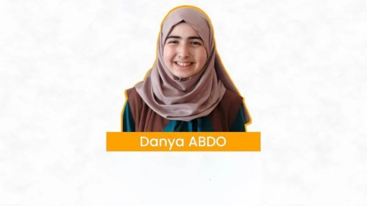 Suriyeli öğrenci Danya Abdo LGS’de Türkiye birincisi oldu