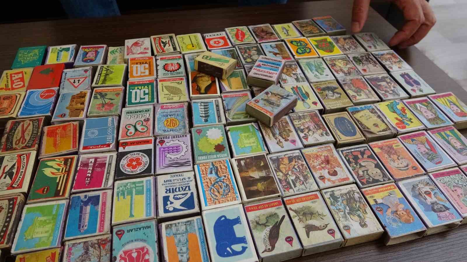 Van’da yarım asırlık kibrit kutusu koleksiyonu