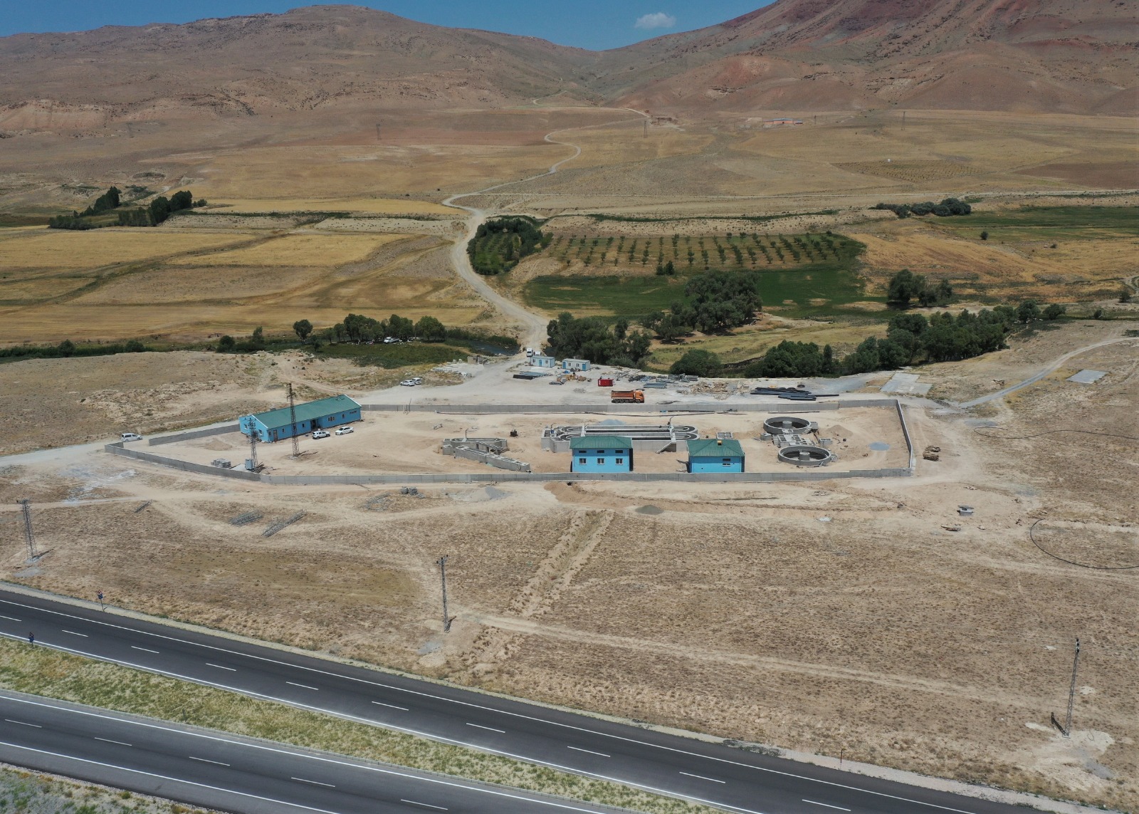 Gürpınar “İleri Biyolojik Atıksu Arıtma Tesisi”nde sona yaklaşıldı