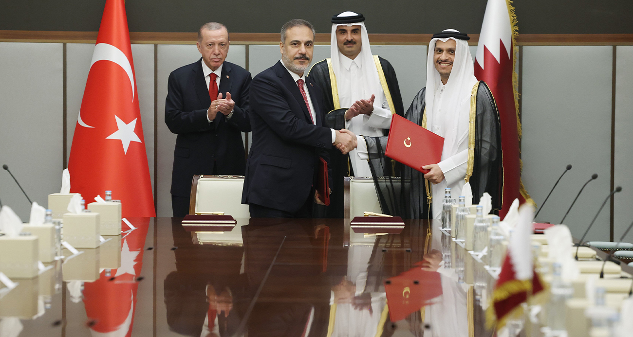 Katar Emiri Al Thani: “Kardeşim Cumhurbaşkanı Erdoğan'ı Doha'da ağırlamaktan memnuniyet duydum“