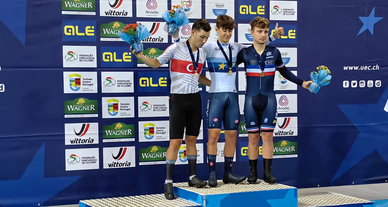 Milli bisikletçi Ramazan Yılmaz Avrupa ikincisi oldu