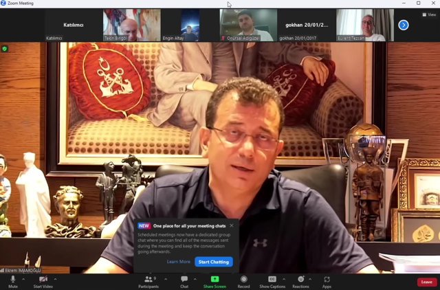 İmamoğlu'nun CHP'nin önde gelen isimleriyle yaptığı online toplantı ifşa oldu
