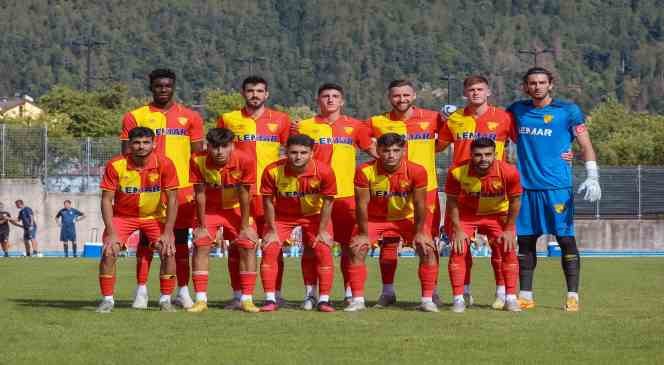 Göztepe, İtalya’daki ilk sınavından geçti