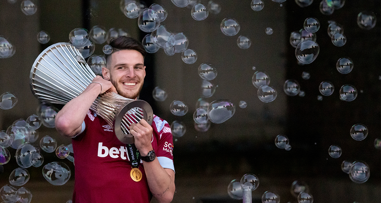 West Ham United, Declan Rice’ın kulüpten ayrıldığını açıkladı