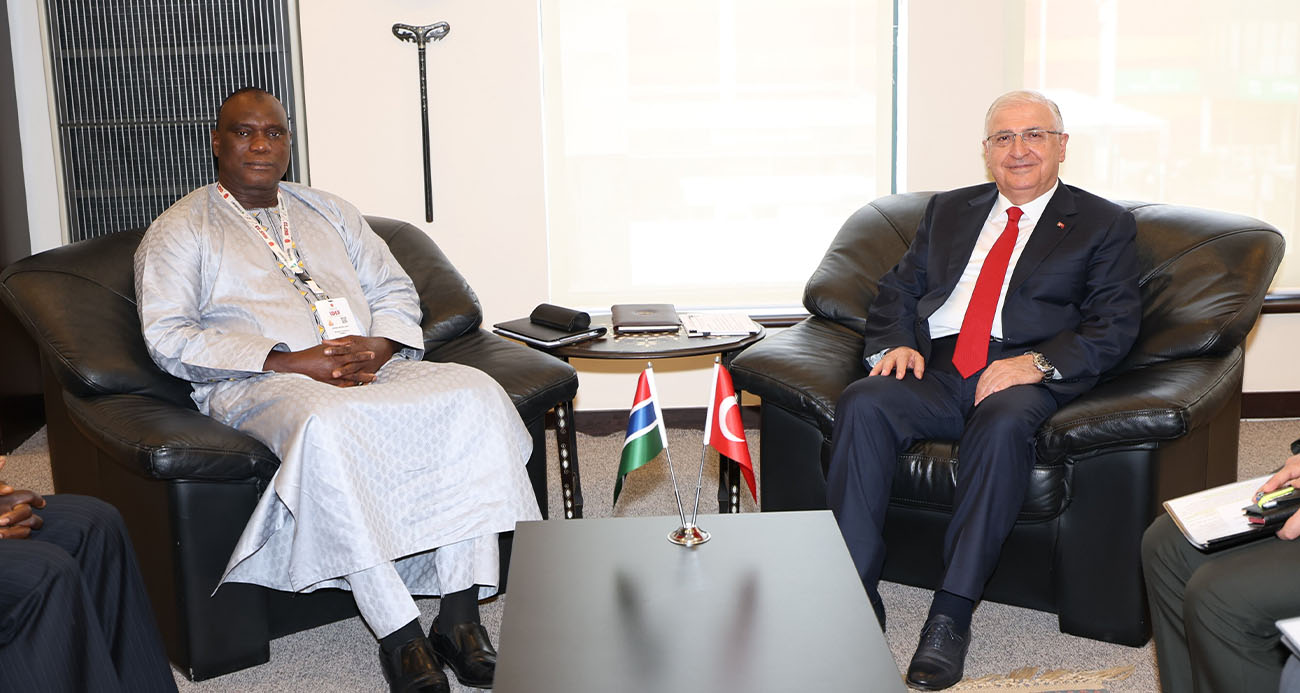 Milli Savunma Bakanı Güler, ikili görüşmelerini sürdürüyor