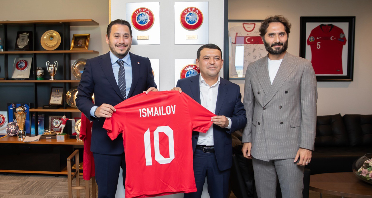 Özbekistan heyetinden TFF’ye ziyaret