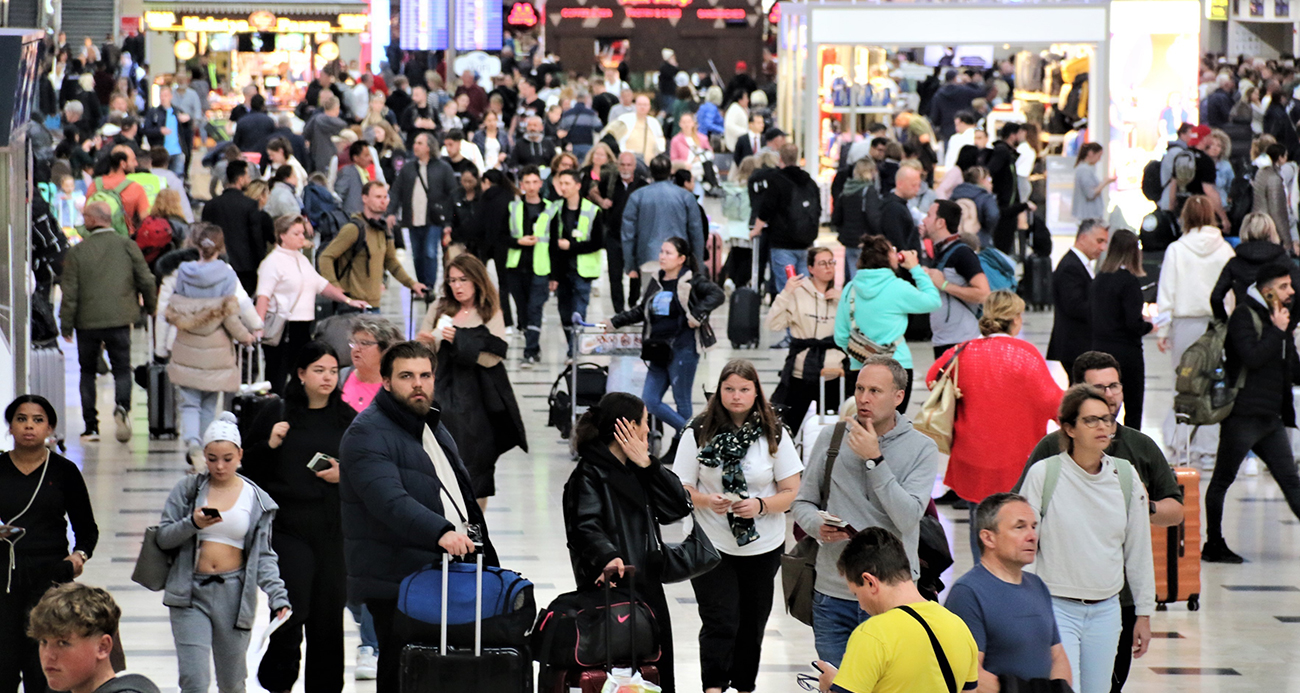Antalya’ya hava yoluyla gelen yabancı turist sayısı 7 milyonu geçti