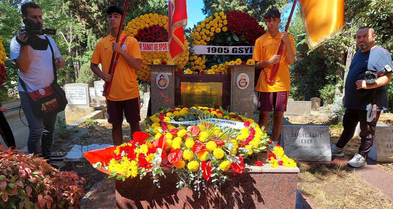 Galatasaray’ın kurucu başkanı Ali Sami Yen kabri başında anıldı