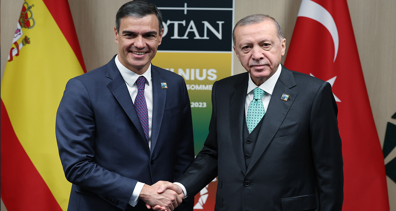 Cumhurbaşkanı Erdoğan, İspanya Başbakanı Sanchez ile görüştü