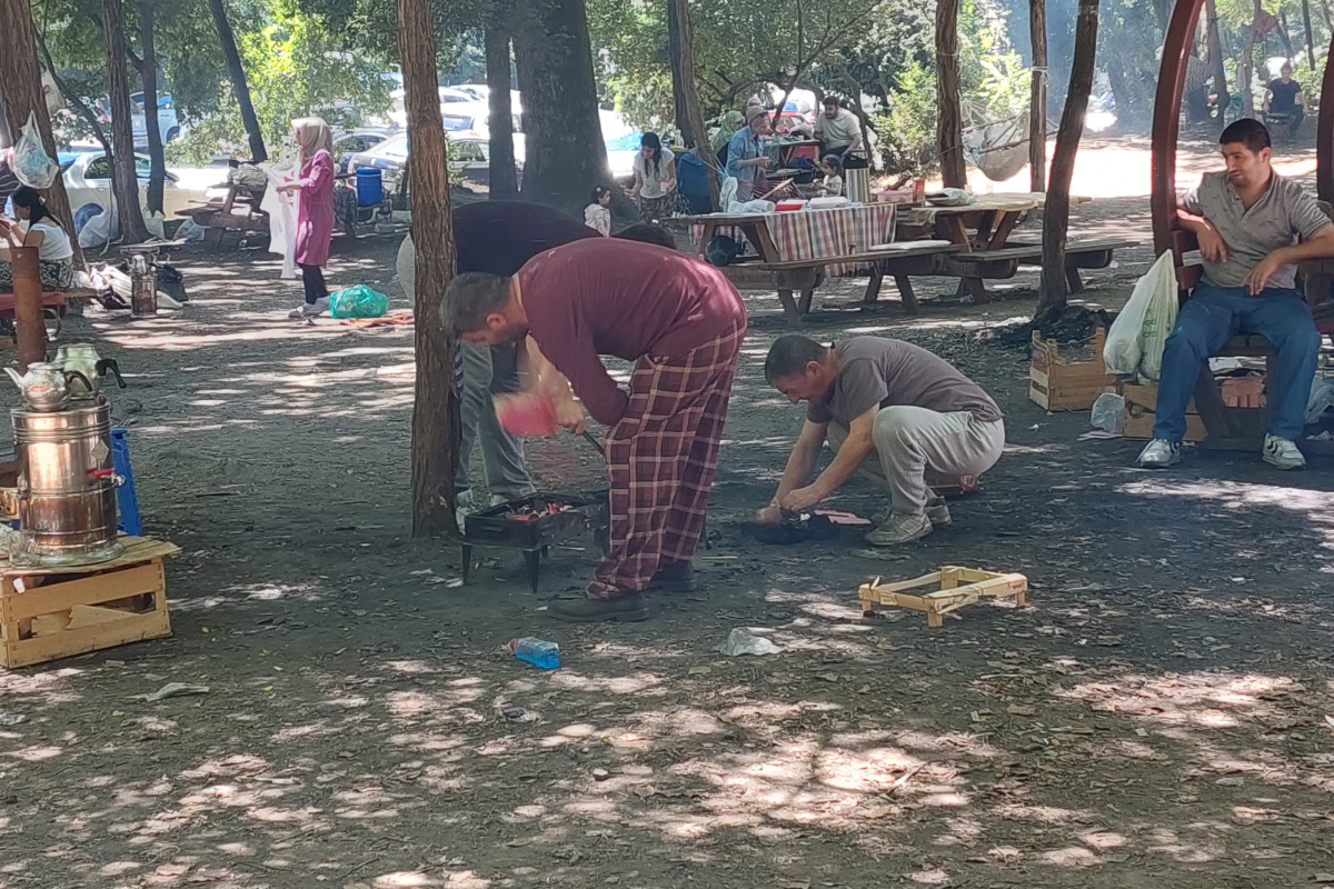 Kurban Bayramı’nı İstanbul’da geçirenler Belgrad Ormanı’na akın etti