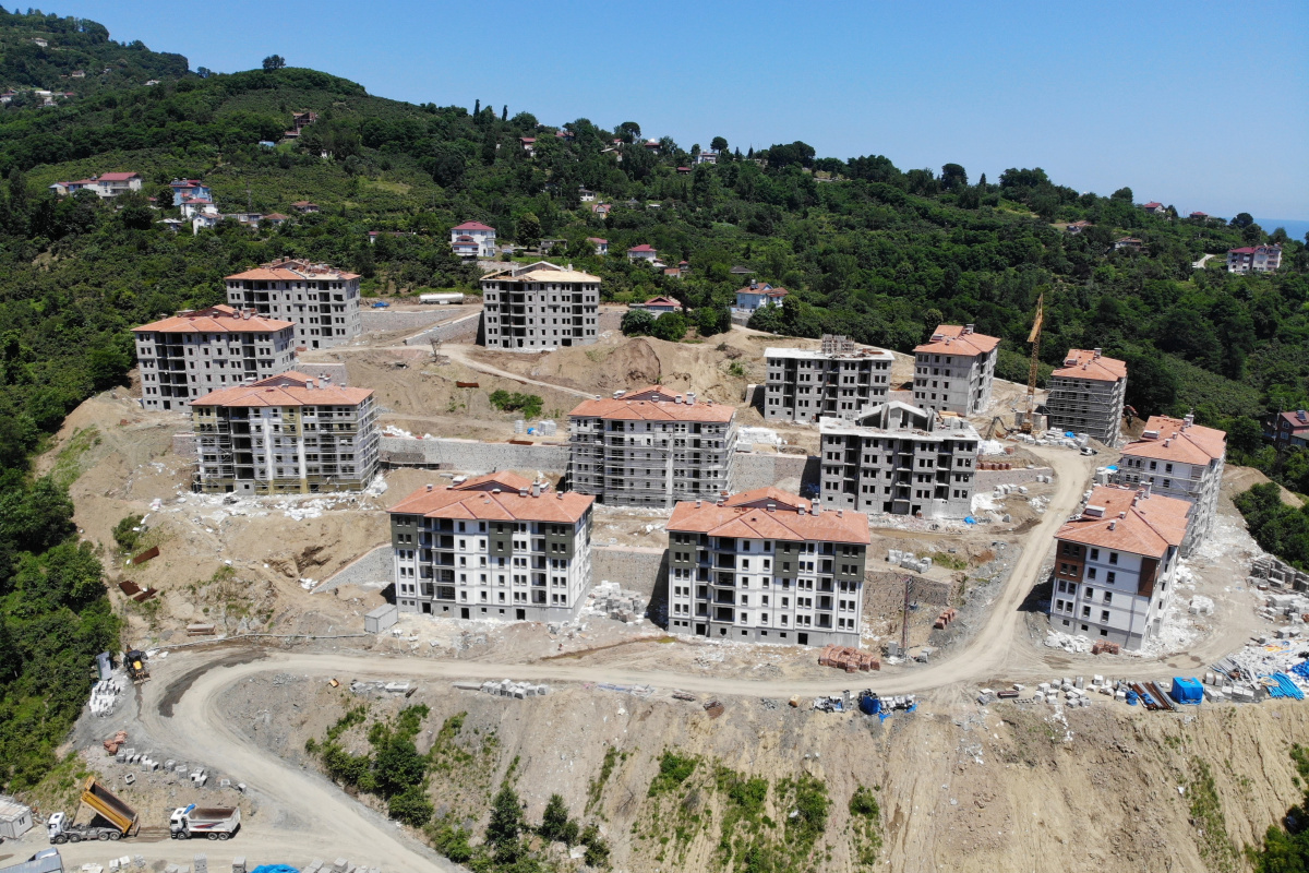 ‘Sakin Şehir’deki toplu konutun 8 ayda yüzde 80’i tamamlandı