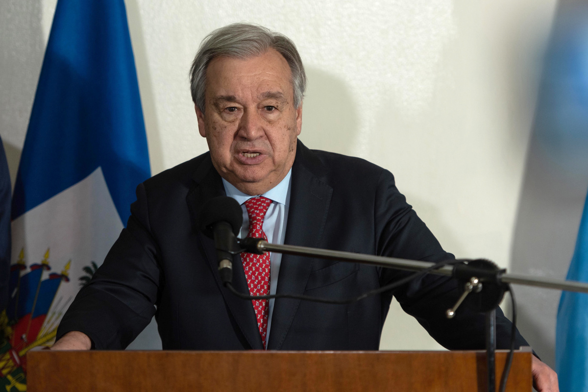 BM Genel Sekreteri Guterres, İsrail’in Cenin saldırısını kınamaktan kaçındı