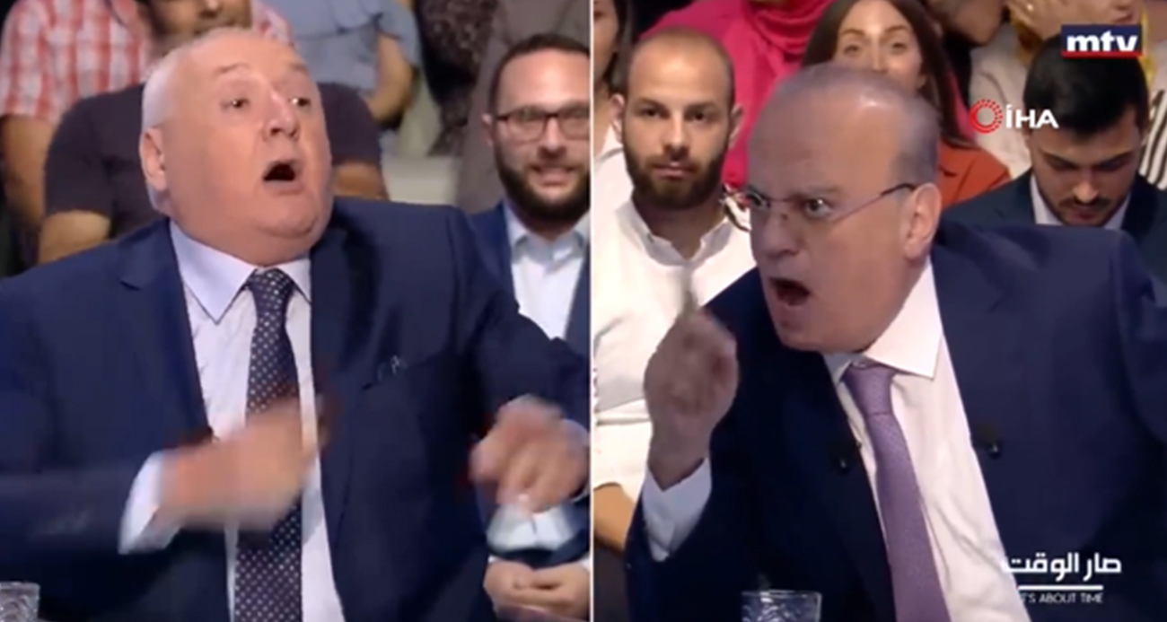 Lübnan’da eski bakan ve gazeteci arasında yumruklu kavga