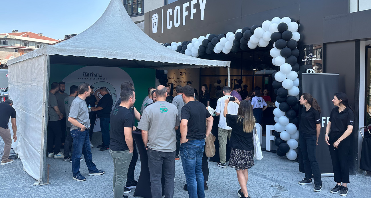 Coffy, 50’nci şubesini İstanbul’da açtı