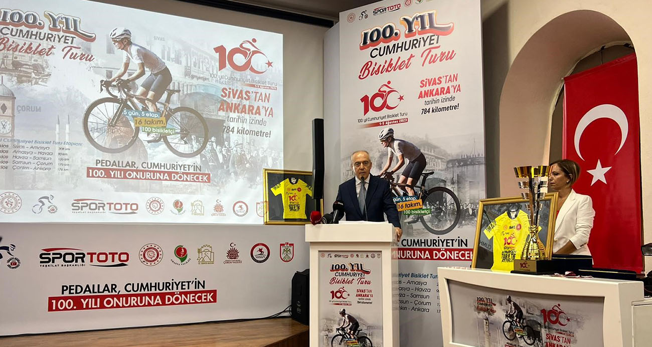 Cumhuriyet Bisiklet Turu’nda Müftüoğlu’ndan anlamlı jest