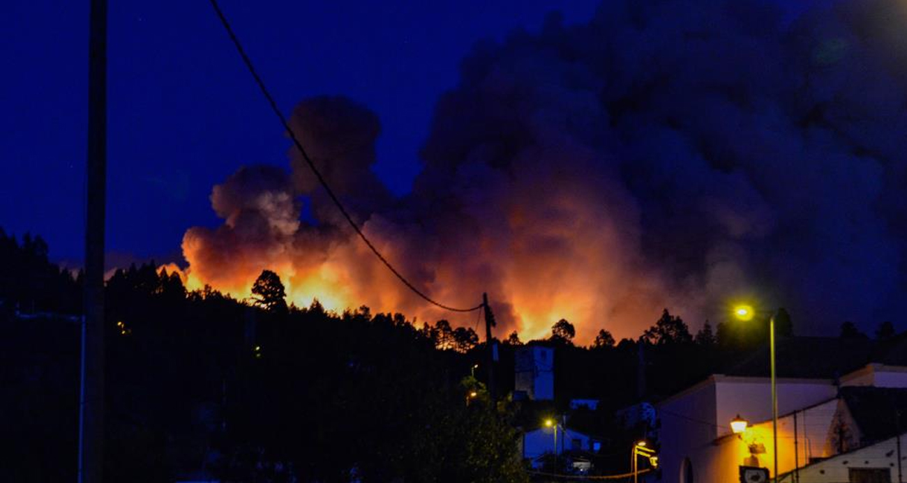 La Palma Adası’nda 4 bin 500 hektar alan küle döndü, 4 bin 255 kişi tahliye edildi
