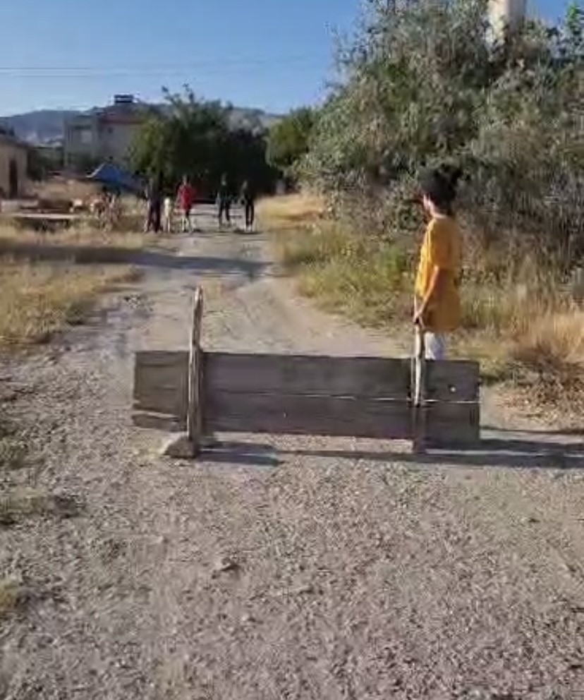Elazığ’da çocuklar survivor heyecanını kurdukları parkurda yaşıyor