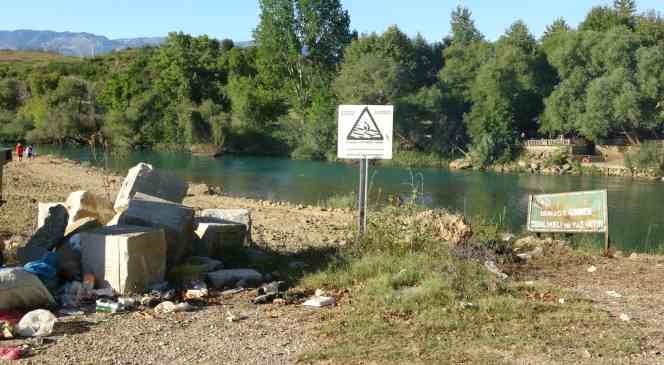 Manavgat Irmağı’nda tehlikeli serinlik