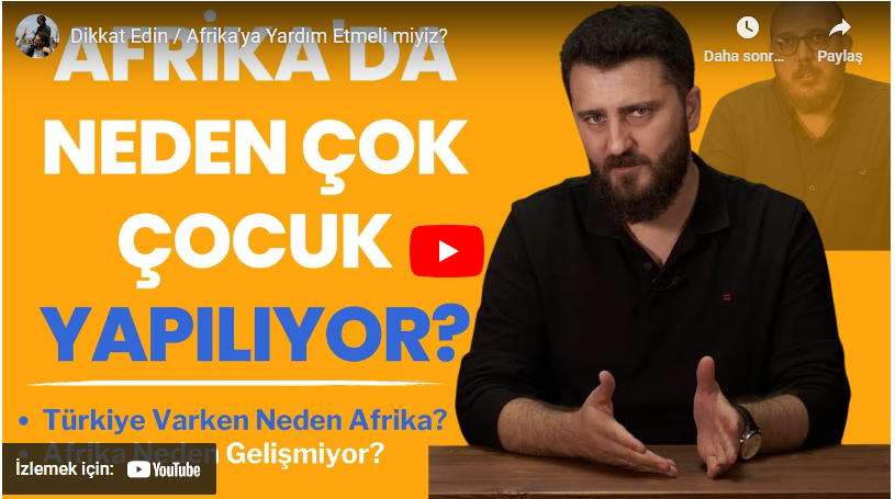 AFRİKA`DA NEDEN ÇOK ÇOCUK YAPILIYOR?