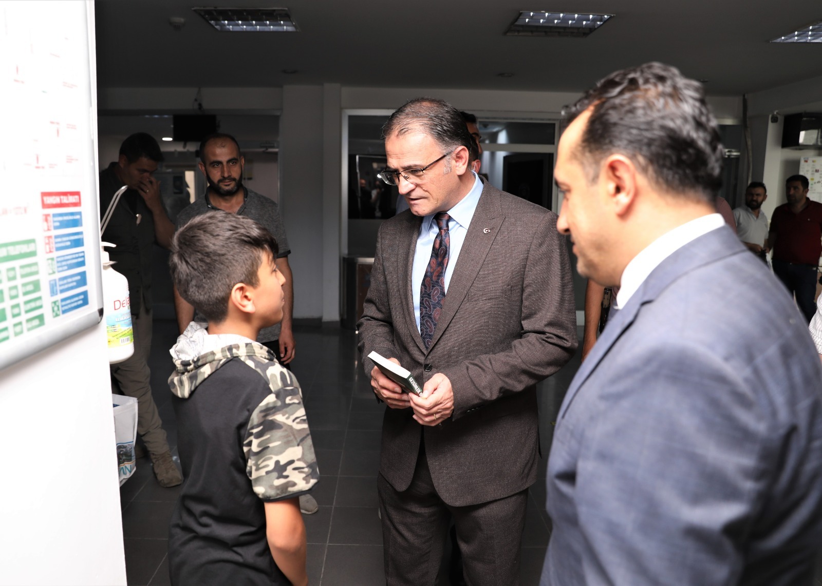 Van Valisi Balcı’dan VASKİ’ye ziyaret