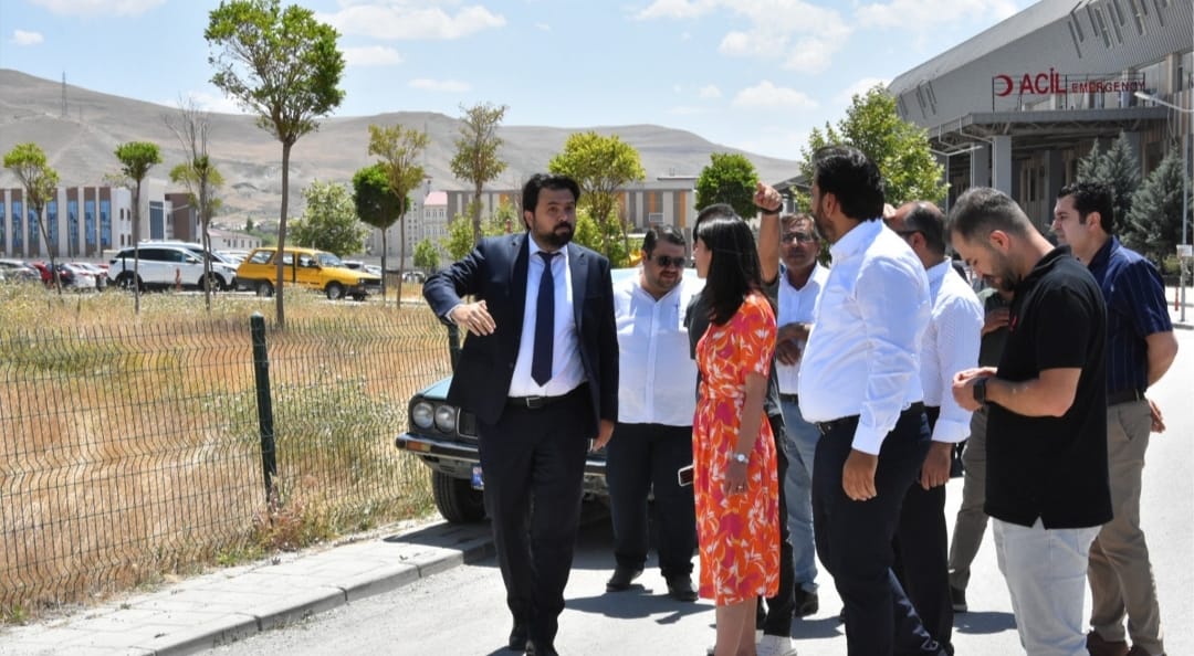 Van Şehir Hastanesi proje çalışmaları devam ediyor.