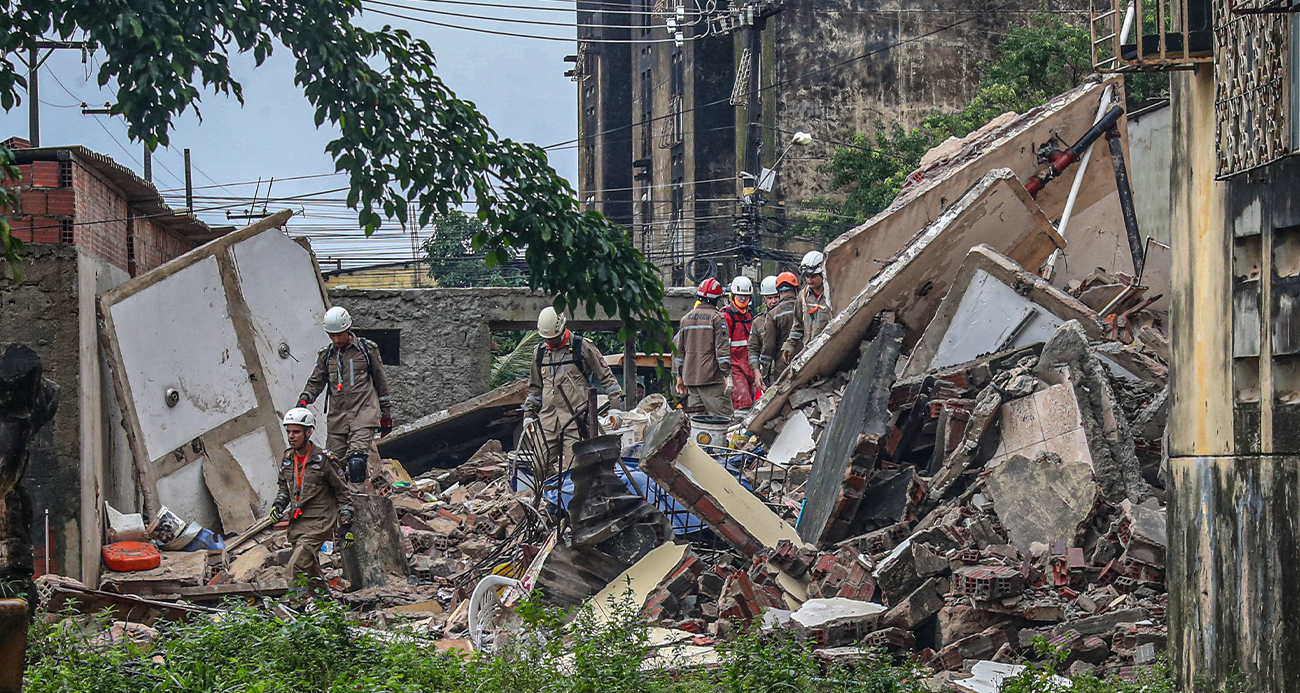 Brezilya’da çöken apartmanda can kaybı 14’e yükseldi