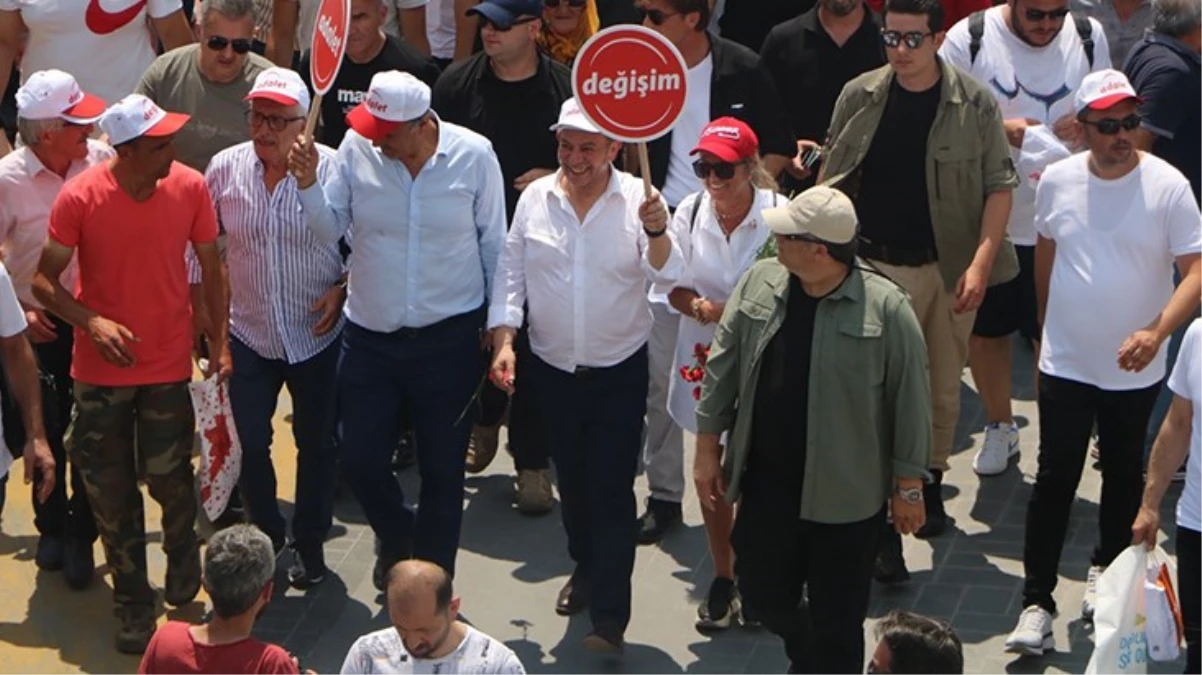 Kılıçdaroğlu’na karşı yürüyüşe çıkan Tanju Özcan’a CHP’den yanıt: Ateş olsa cürmü kadar yer yakar