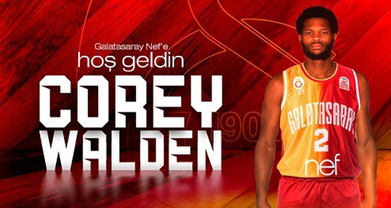 Galatasaray Nef, oyun kurucu Corey Walden’ı 1+1 yıllığına kadrosuna kattı