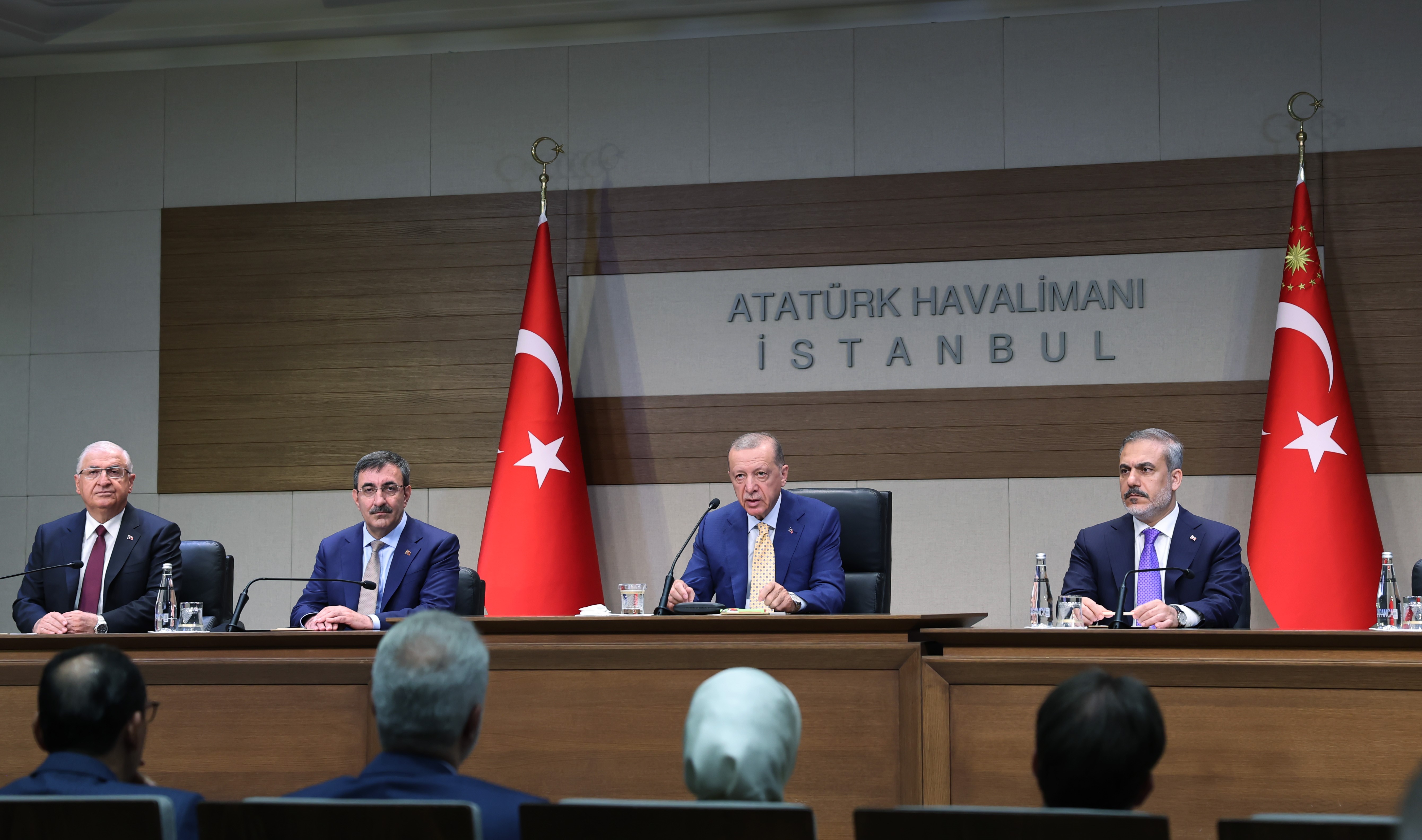 Cumhurbaşkanı Erdoğan: 'Türkiye’nin AB’de önünü açın, biz de İsveç’in önünü açalım'