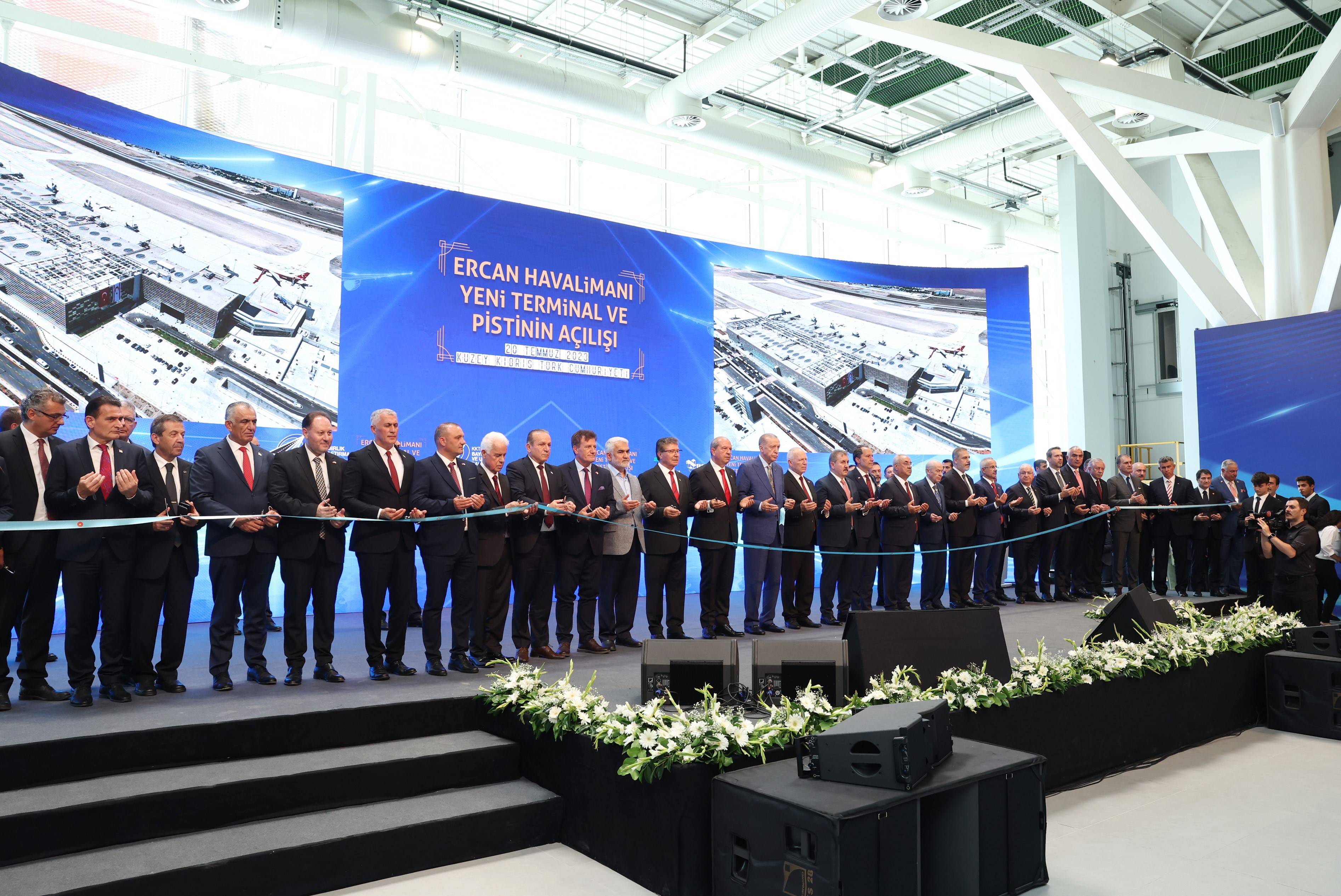 Cumhurbaşkanı Erdoğan: 'Yeni terminal eskisine kıyasla 6 kat büyütülmüştür'