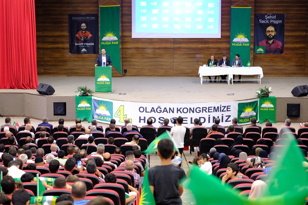 HÜDA PAR İpekyolu 4. Olağan Kongresi gerçekleştirildi