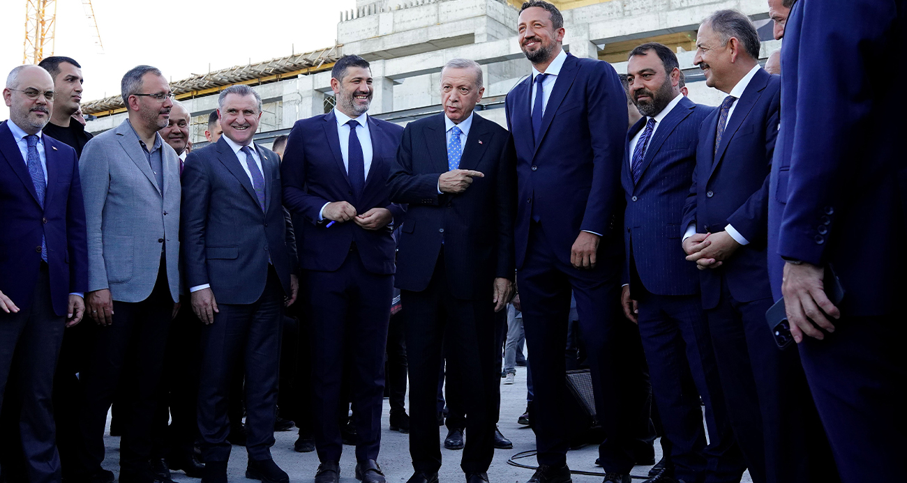 Cumhurbaşkanı Erdoğan: “Abdi İpekçi Basketbol Gelişim Merkezi’ni 2024’ün Mart ayında hizmete sunmayı planlıyoruz”