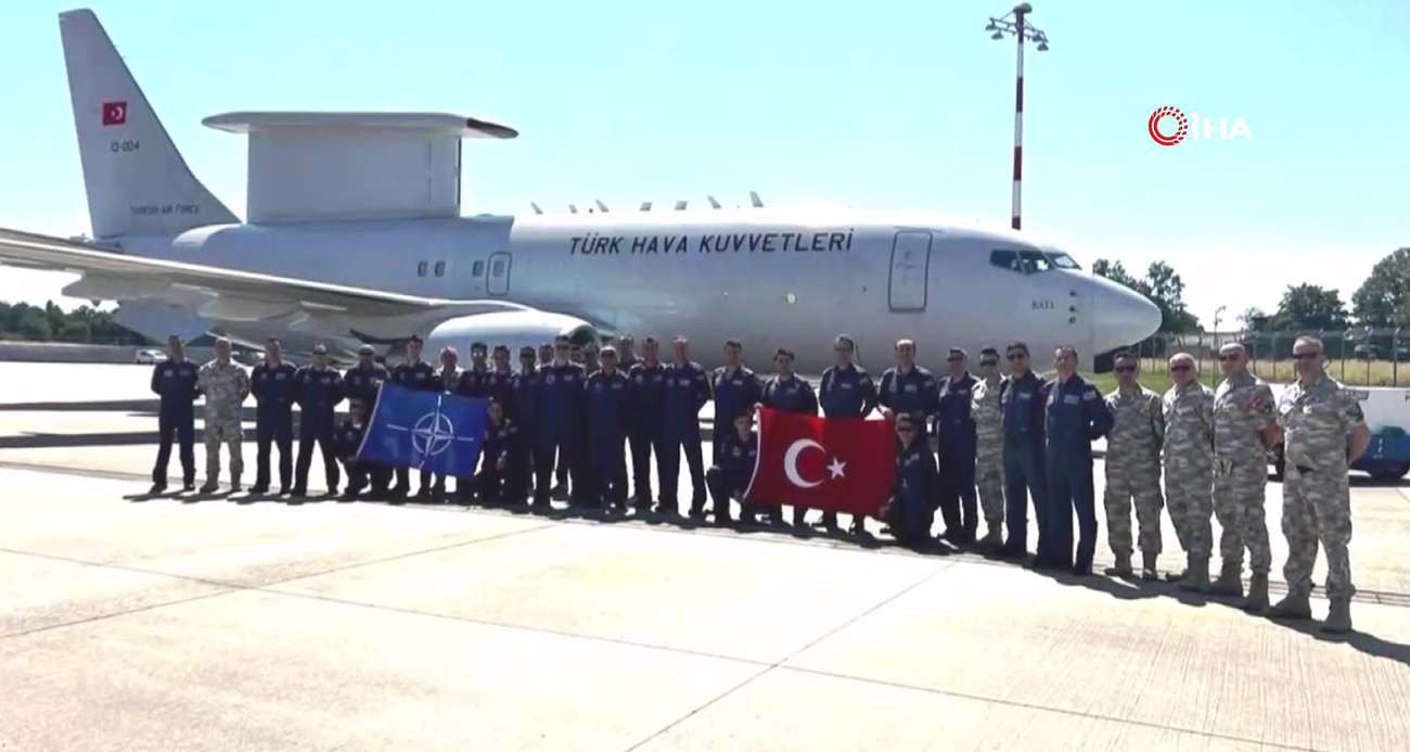 MSB, Liderler Zirvesi’nde görev alan uçakların görüntülerini paylaştı