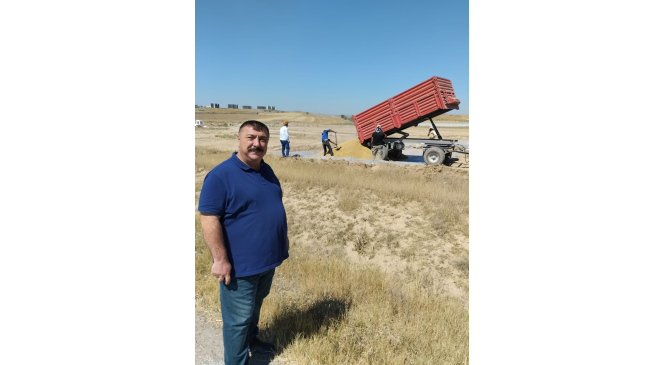 Beylikova TMO yılın ilk mahsulünü aldı