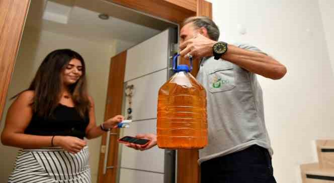 Komşu Kart’la atık yağın 5 litresine 95 lira