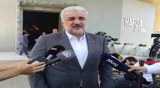 AK Parti İstanbul İl Başkanı Kabaktepe: “’Amasız ve fakatsız iktidarda kim olursa olsun darbenin de, terörün de karşısındayız’ diyebilme cesaretini göstermelerini istiyoruz”