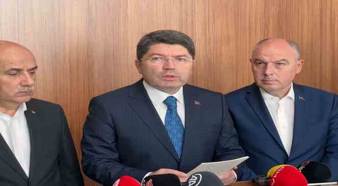 Adalet Bakanı Tunç: “Deprem soruşturmasında 351 tutuklama gerçekleşti”